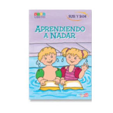 SUSI Y SAM APRENDIENDO A NADAR