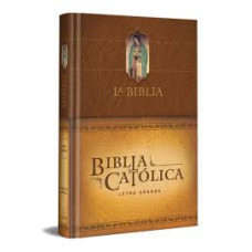 LA BIBLIA CATOLICA LETRA GRANDE MARRON  