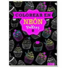 COLOREANDO EN NEON DULCES