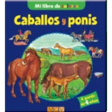 CABALLOS Y PONIS MI LIBRO DE COLOREAR