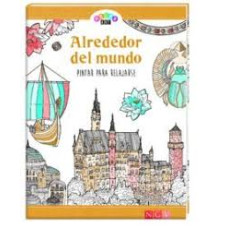 ALREDEDOR DEL MUNDO PINTAR PARA RELAJARS