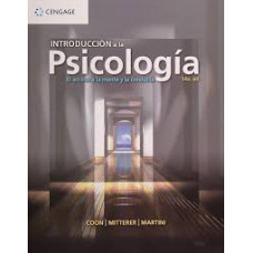 INTRODUCCION A LA PSICOLOGIA EL ACC 14ED INTRODUCCION A LA PSICOLOGIA EL ACC 14ED