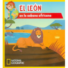 EL LEON EN LA SABANA AFRICANA           