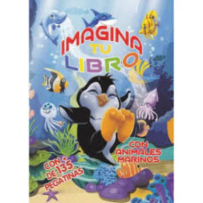 IMAGINA TU LIBRO CON ANIMALES MARINOS   