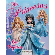 MIS PRINCESAS CON PEGATINAS             