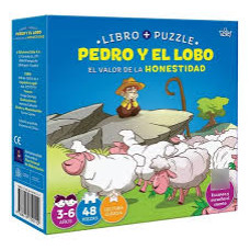 PEDRO Y EL LOBO LIBRO PUZZLE            