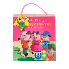 LOS TRES CERDITOS LIBRO PUZZLE          