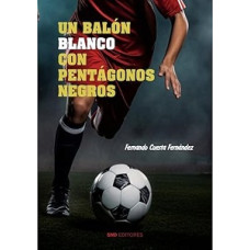 UN BALON BLANCO CON PENTAGONOS NEGROS   