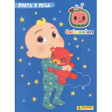 COCOMELON PINTA Y PEGA