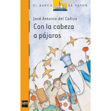 CON LA CABEZA A PAJAROS
