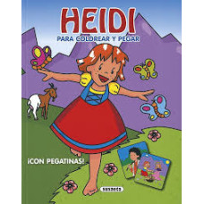 HEIDI PARA COLOREAR Y PEGAR HEIDI PARA COLOREAR Y PEGAR