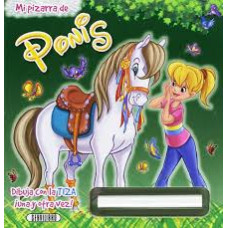 LIBRO PIZARRA PONIS Y PRINCESAS         