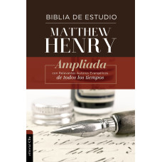 BIBLIA DE ESTUDIO RVR MATTHEW HENRY