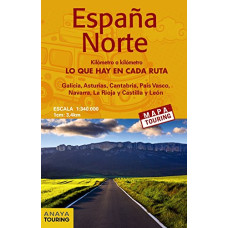 MAPA ESPANA NORTE