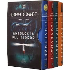 H P LOVECRAFT OBRA COMPLETA 4 TOMO      