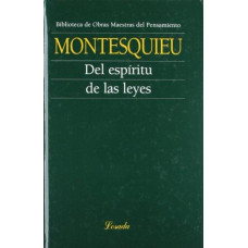 DEL ESPIRITU DE LAS LEYES (DURA)