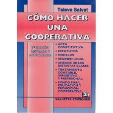 COMO HACER UNA COOPERATIVA