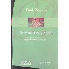 HERMENEUTICA Y ACCION