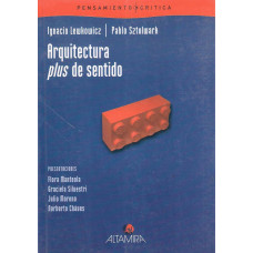 ARQUITECTURA PLUS DE SENTIDO