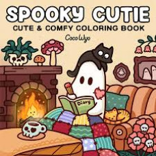 SPOOKY CUTIE COMFY  COLORING BOOK       