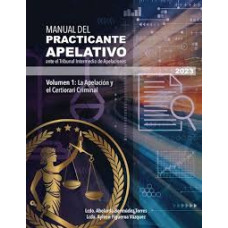 MANUAL DEL PRACTICANTE APELATIVO VOL 1  