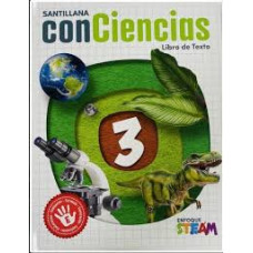 CONCIENCIAS 3 PACK TEXTO & LIBRO VIDA SA
