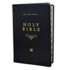 KJV HOLY BIBLE LETRA GRANDE NEGRA       