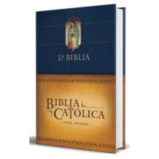 BIBLIA CATOLICA LETRA GRANDE AZUL GUADA 